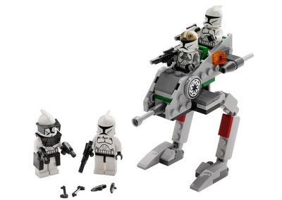 lego 2009 set 8014 Clone Walker Battle Pack 