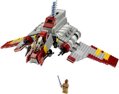 lego 2009 set 8019 Republic Attack Shuttle 