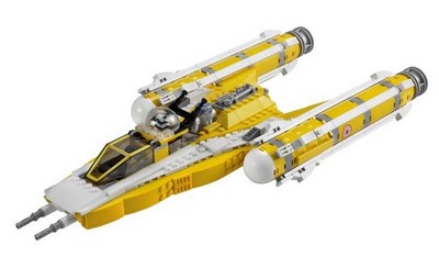 lego 2009 set 8037 Anakin's Y-wing Starfighter 