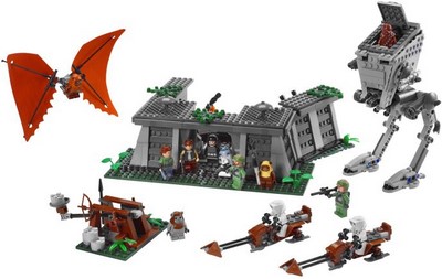 lego 2009 set 8038 The Battle of Endor 