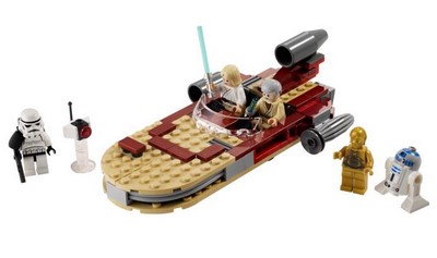 lego 2010 set 8092 Luke's Landspeeder 