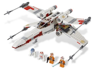 lego 2012 set 9493 X-wing Starfighter 