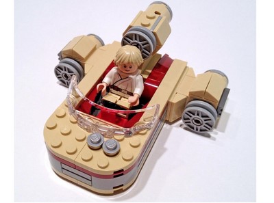 lego 2012 set COMCON024 Luke Skywalker's Landspeeder (NYCC 2012 Exclusive) 