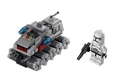 lego 2014 set 75028 Clone Turbo Tank with 501st Clone 