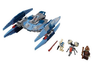 lego 2014 set 75041 Vulture Droid with Neimoidian 