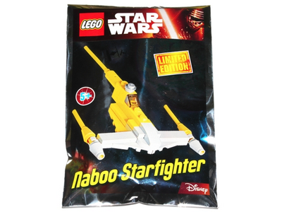 lego 2016 set 911609 Naboo Starfighter - Mini foil pack Naboo Starfighter