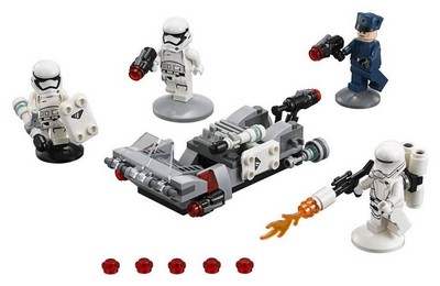 lego 2017 set 75166 First Order Transport Speeder Battle Pack 