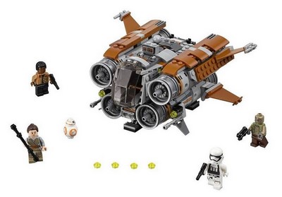 lego 2017 set 75178 Jakku Quadjumper 