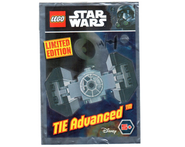 lego 2017 set 911722 TIE Advanced - Mini foil pack TIE Advanced