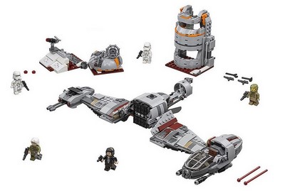 lego 2018 set 75202 Defense of Crait 