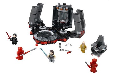 lego 2018 set 75216 Snoke's Throne Room Salle du trône de Snoke