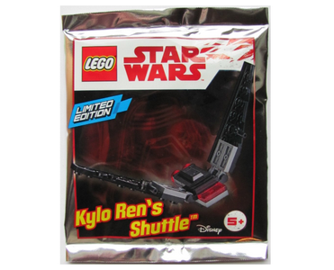 lego 2018 set 911831 Kylo Ren's Shuttle - Mini foil pack La navette de Kylo Ren