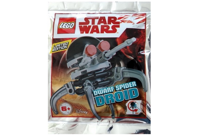 lego 2018 set 911835 Dwarf Spider Droid foil pack Droïde araignée nain