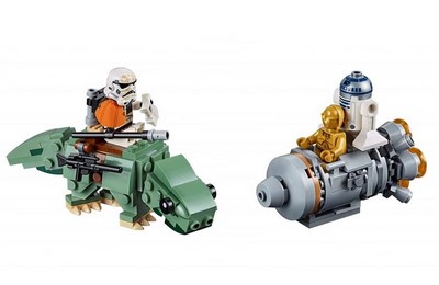 lego 2019 set 75228 Escape Pod vs. Dewback Microfighters