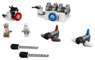 lego 2019 set 75239 Action Battle Hoth Generator Attack 