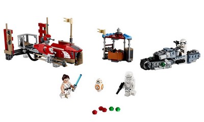 lego 2019 set 75250 Pasaana Speeder Chase La course-poursuite en speeder sur Pasaana