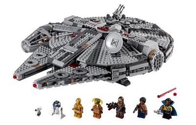 lego 2019 set 75257 Millennium Falcon Faucon Millenium