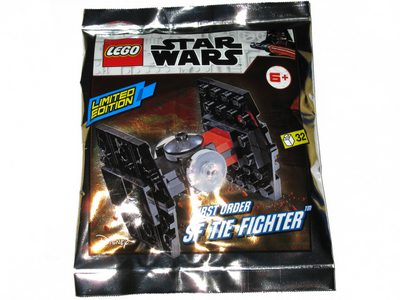 lego 2019 set 911953 First Order SF TIE Fighter - Mini foil pack First Order SF TIE Fighter