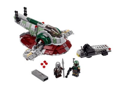 lego 2021 set 75312 Boba Fett's Starship Le vaisseau de Boba Fett