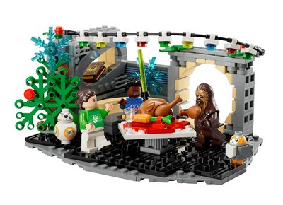 lego 2023 set 40658 Millennium Falcon Holiday Diorama