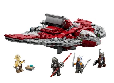 lego 2023 set 75362 Ahsoka Tano's T-6 Jedi Shuttle La navette T-6 d’Ahsoka Tano