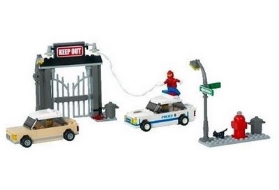 lego 2003 set 4850 Spider-Man's first chase