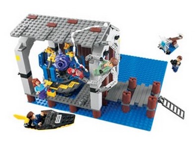 lego 2004 set 4856 Doc Ock's Hideout