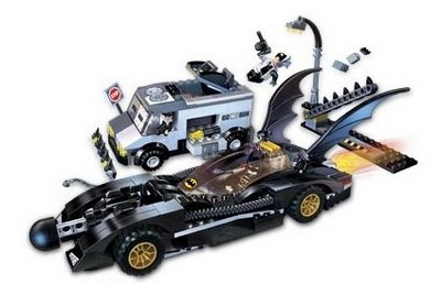 lego 2006 set 7781 The Batmobile : Two-Face's Escape 