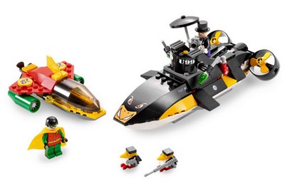 lego 2008 set 7885 Robin's Scuba Jet : Attack of The Penguin 