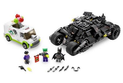 lego 2008 set 7888 The Tumbler : Joker's Ice Cream Surprise 