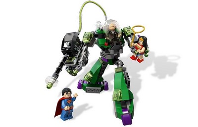 lego 2012 set 6862 Superman Vs Power Armor Lex 