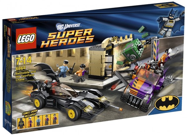 Details about   LEGO Super Hero Figure Two-Face's Henchman Orange Purple 6864 Chase 