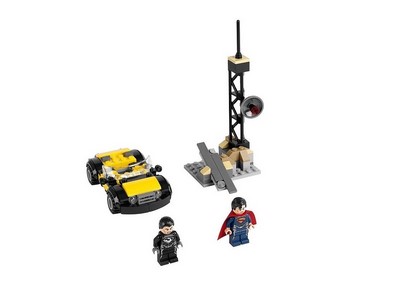 lego 2013 set 76002 Superman Metropolis Showdown 