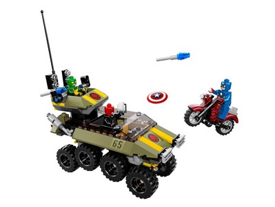 lego 2014 set 76017 Captain America vs. Hydra 