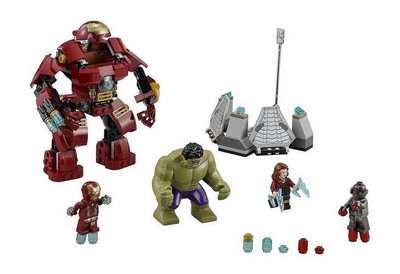 lego 2015 set 76031 The Hulk Buster Smash 