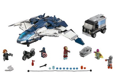 lego 2015 set 76032 The Avengers Quinjet City Chase 