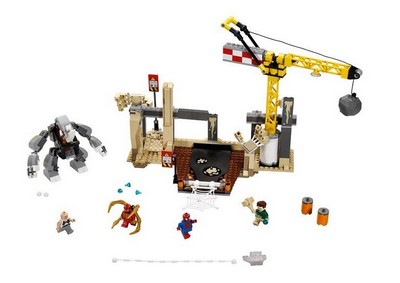 lego 2015 set 76037 Rhino and Sandman Super Villain Team-Up 