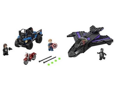 lego 2016 set 76047 Black Panther Pursuit 