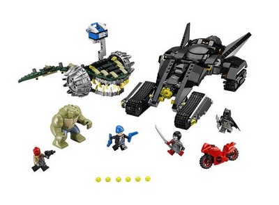 lego 2016 set 76055 Killer Croc Sewer Smash 