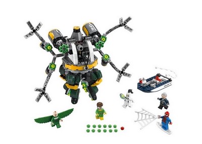 lego 2016 set 76059 Doc Ock's Tentacle Trap 