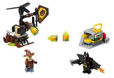 lego 2017 set 70913 Scarecrow Fearful Face-off 