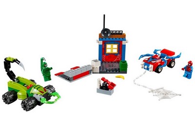 lego 2018 set 10754 Spider-Man vs Scorpion Street Showdown 