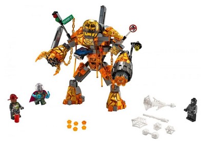 lego 2019 set 76128 Molten Man Battle Spider man et la bataille de l'Homme de métal