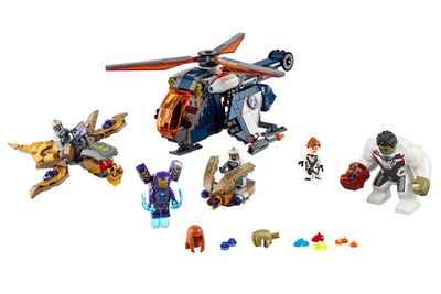 lego 2019 set 76144 Hulk Helicopter Drop 