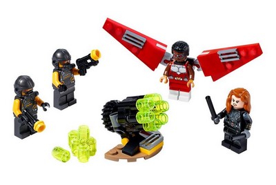 lego 2020 set 40418 Falcon and Black Widow Le Faucon et Black Widow s’unissent