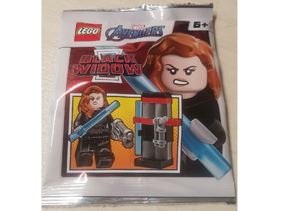 lego 2021 set 242109 Black Widow foil pack Black Widow