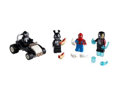 Headgear Partially Transformed Lego Figure Iron Venom sh697 