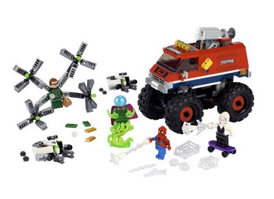 lego 2021 set 76174 Spider-Man's Monster Truck vs Mysterio Le camion monstre de Spider-Man contre Mystério