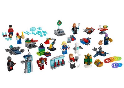 lego 2021 set 76196 Marvel Advent Calendar 2021 LEGO Marvel Le calendrier de l’Avent des Avengers 2021