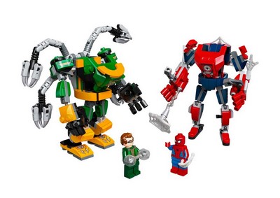 lego 2021 set 76198 Spider-Man and Doctor Octopus Mech Battle La bataille des robots de Spider-Man et Docteur Octopus